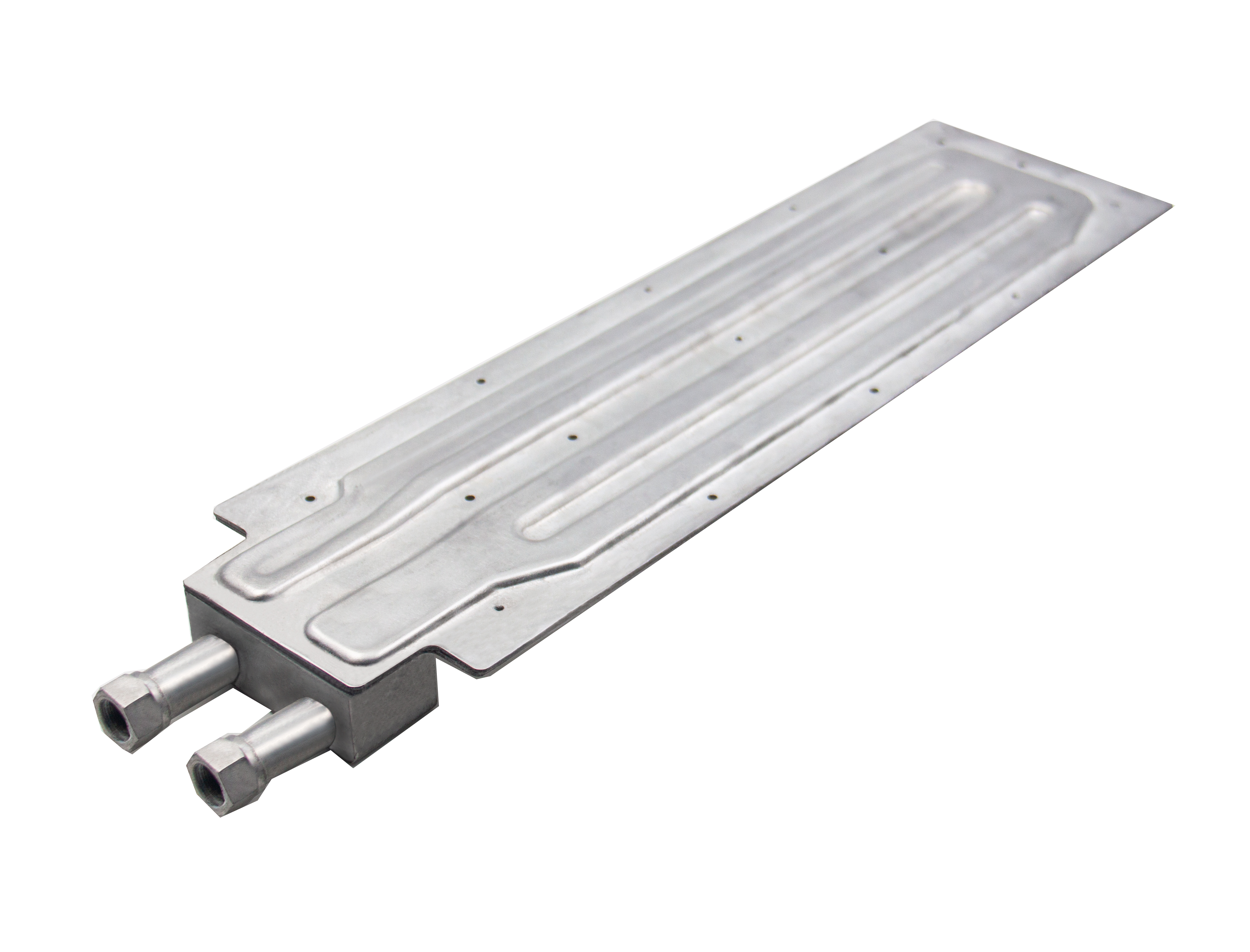 Vätskekyld kylare i helaluminium med lödning