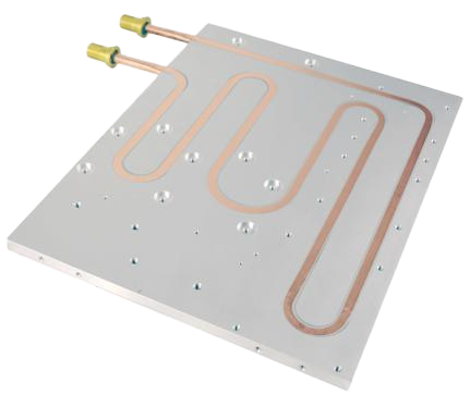 Vätskekylningsradiator i aluminiumlegering
